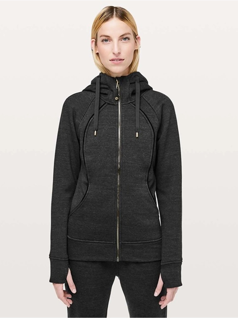 Lululemon Plush Full Zip‎ Scuba Hoodie Size 2